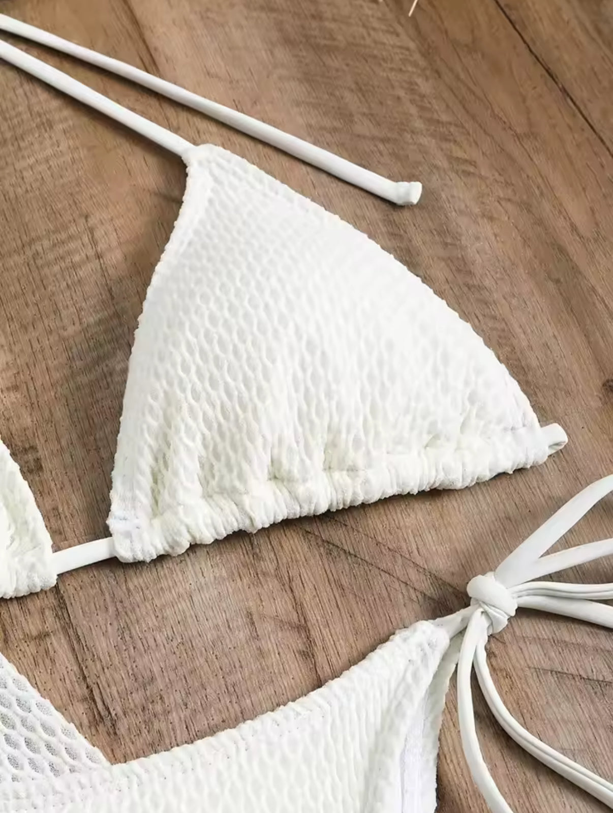PlayaMood - Blanc Neige Maillot de bain set 4 en 1