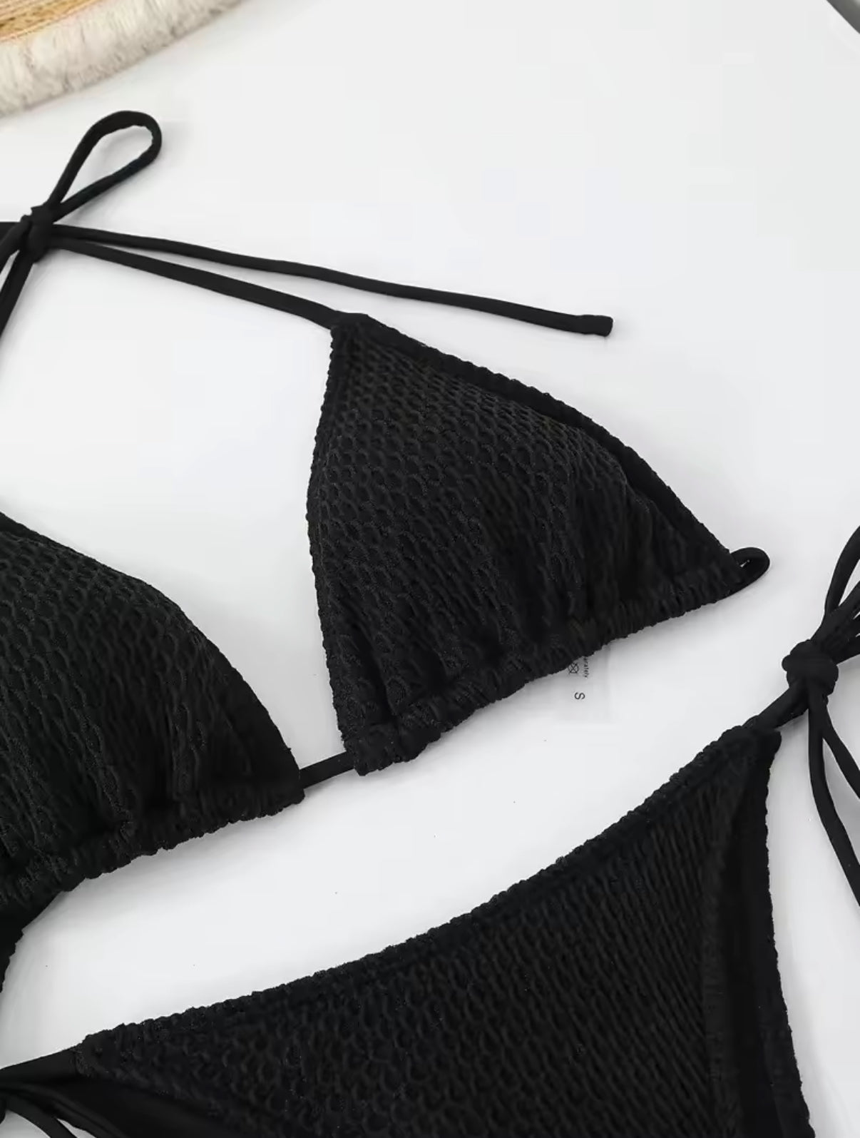 PlayaMood - Noir Panthère Maillot de bain set 4 en 1